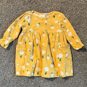 Hanna Anderson Yellow Floral Dress
